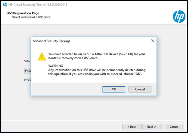 HP클라우드 복구 도구 사용하기6
