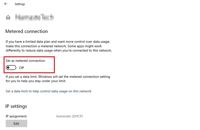 요금제 연결 창 끄기