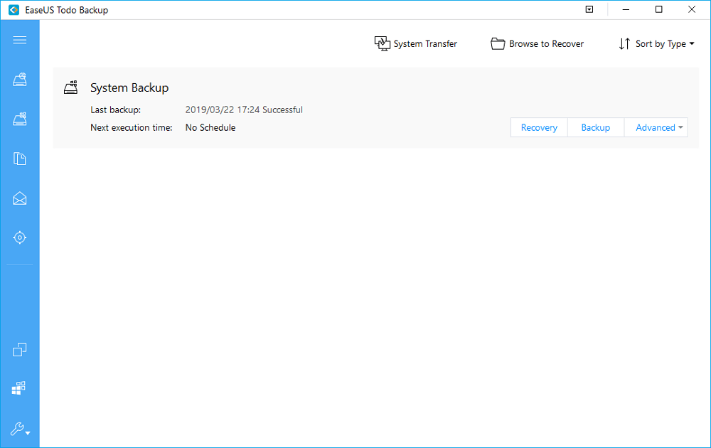 Windows 10 시스템 이미지 복구