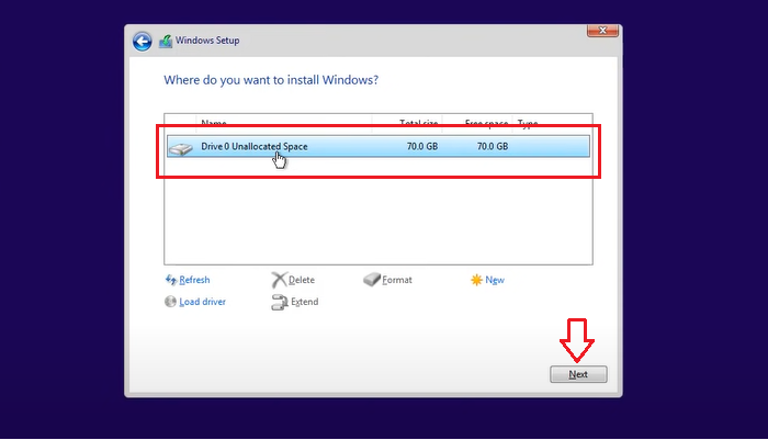 복제하지 않고 OS를 SSD로 이동 10단계