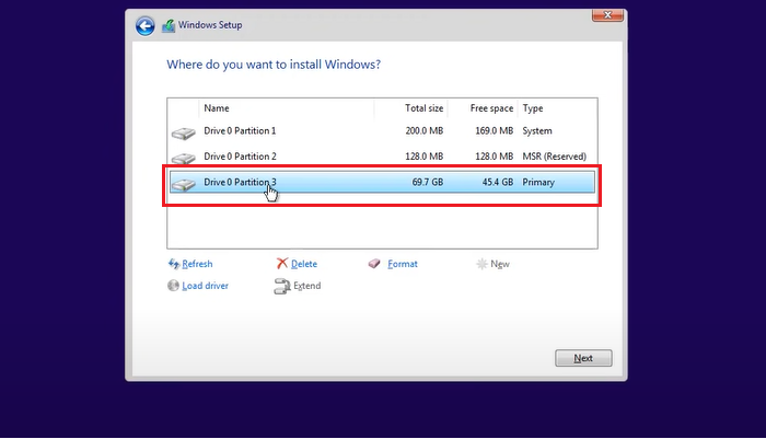 9단계를 복제하지 않고 OS를 SSD로 이동