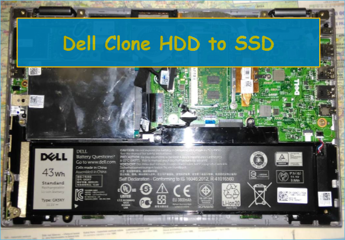 Dell HDD를 SSD로 복제