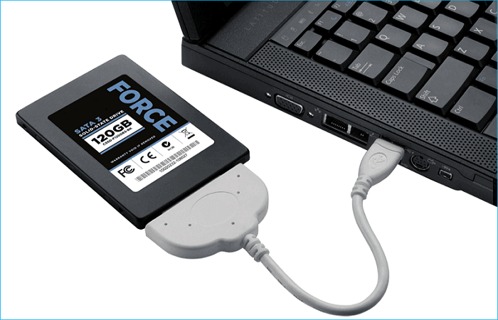 SSD를 연결해 보세요