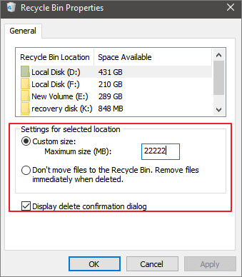 change-recycle-bin-properties-2