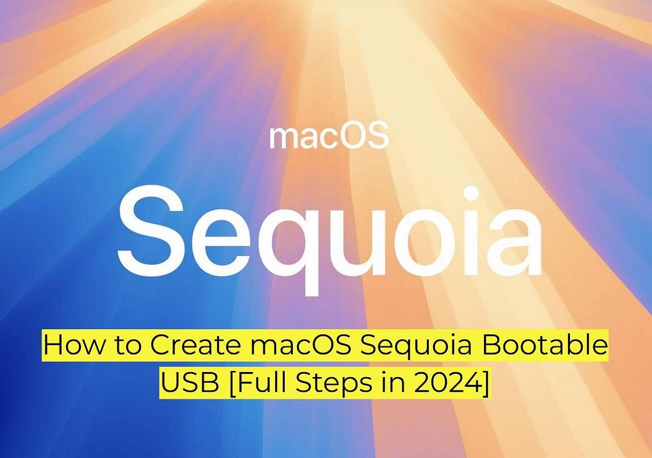 macOS 설치 USB 만들기