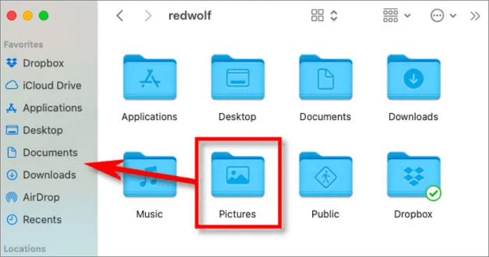 Mac에서 스캔 한 파일 찾기