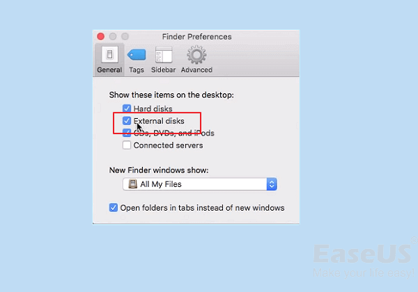 [총정리] USB 플래시 드라이브가 Mac에 표시되지 않음 10가지 해결법-EaseUS