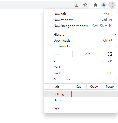 구글 크롬 설정