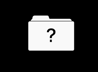 깜박이는 물음표로 Mac 부팅