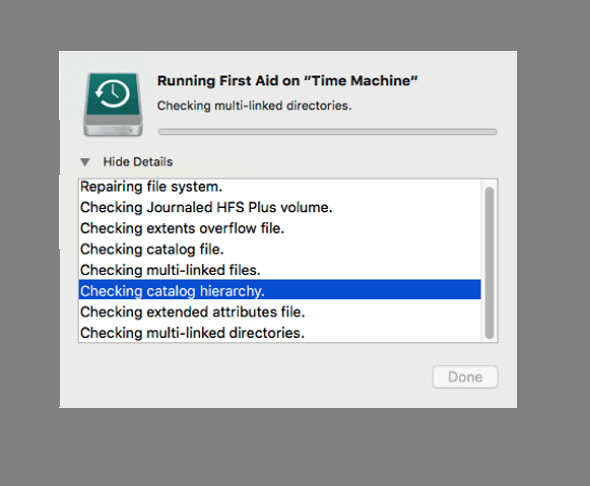 수리 손상 시간 기계 -1