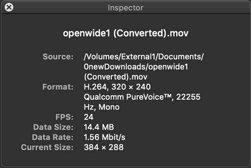 QuickTime을 사용하여 손상된 MOV 파일 복구
