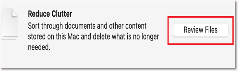 파일을 검토하여 파일을 수동으로 삭제하세요.