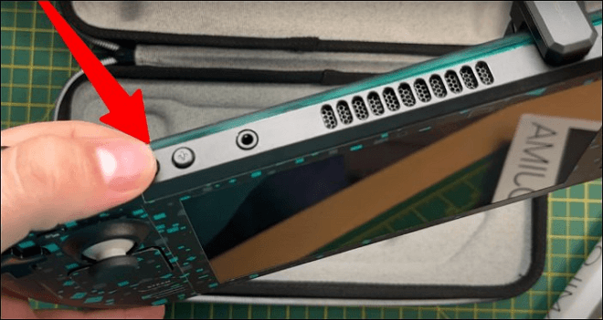 Steam 데크를 켜세요