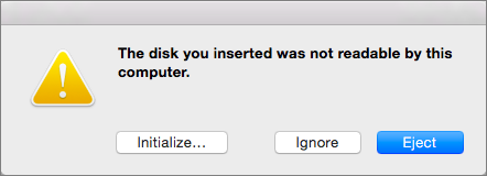 맥 디스크 인식 안됨