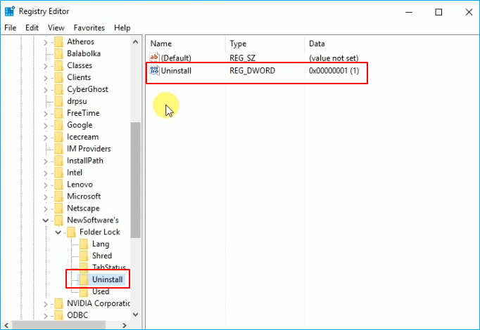 폴더 잠금 해제3
