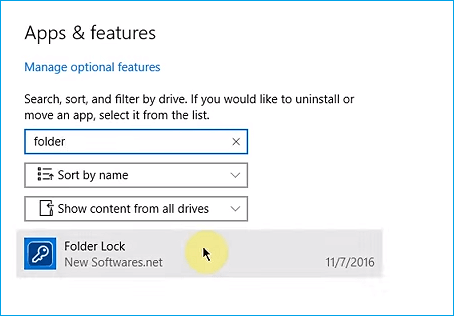 폴더 잠금 해제5