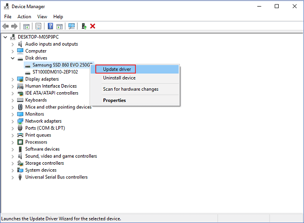 삼성 ssd 드라이버 업데이트