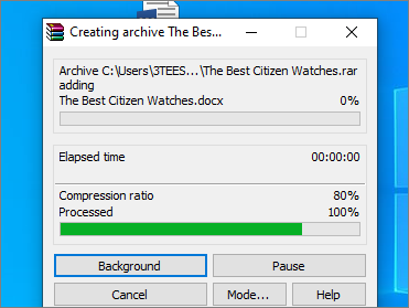 압축 도구 step2로 손상된 파일