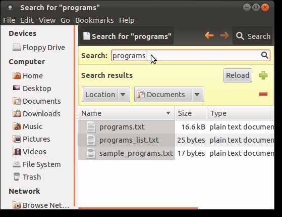 리눅스에서 파일 찾기