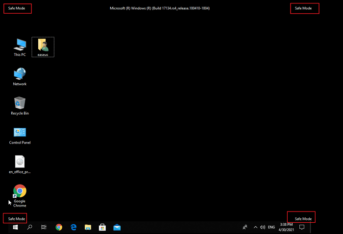 안전 모드에 있는지 확인하는 방법