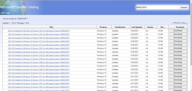 윈도우 버전 선택