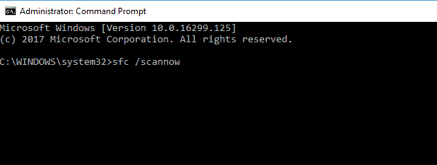 SFC를 실행하여 0xC000021A 오류 수정