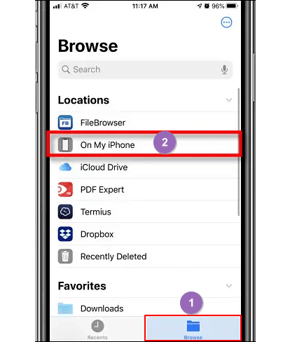 브라우저 다운로드 폴더 열기