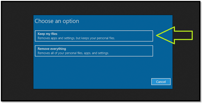 내 파일을 유지