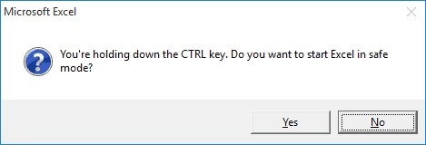 안전 모드-1에서 Excel 붙여 넣기 및 복사 오류 수정