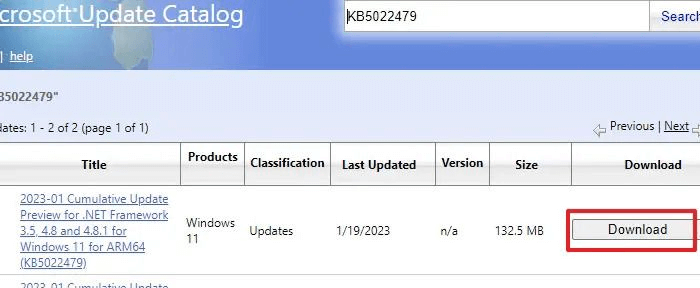 업데이트 카탈로그를 사용하여 PC가 꺼져 있기 때문에 일부 업데이트를 설치할 수 없는 문제 해결-3