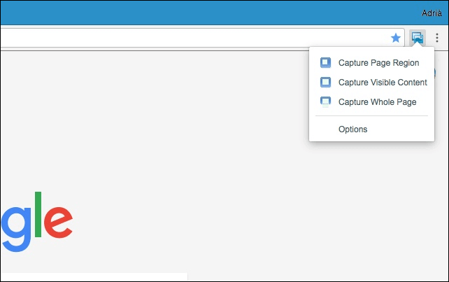 크롬 화면 캡처