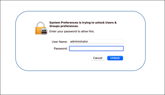 관리자 비밀번호