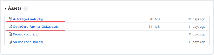 OpenCore Patcher 다운로드