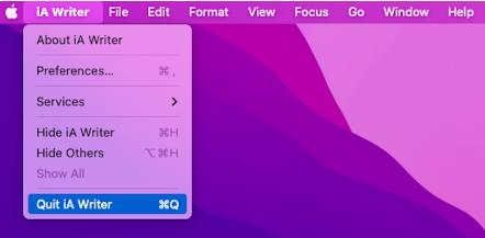 진행 중인 모든 프로그램 종료