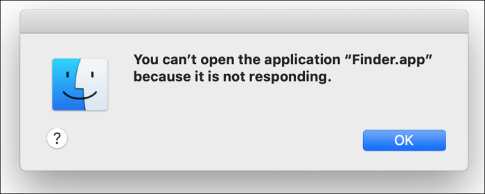 Mac이 응답하지 않음