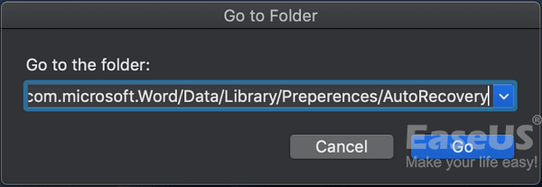 자동 복구 폴더 열기