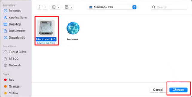 Mac의 최근 항목