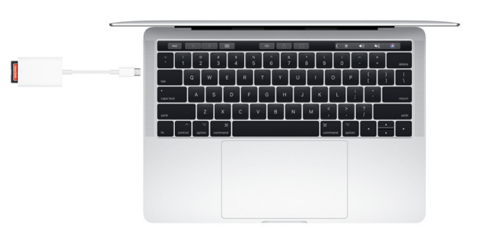 sd 카드를 맥에 연결