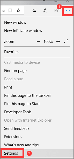 캐시 에지 1 지우기