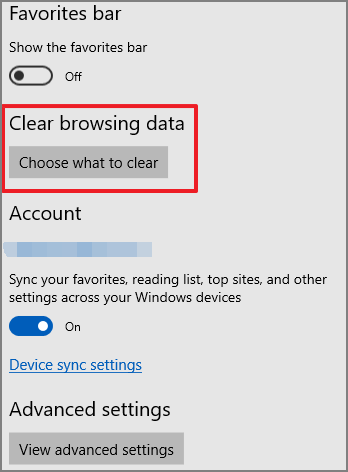 캐시 에지 2 지우기