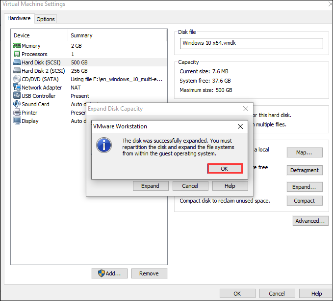 확인을 클릭하세요