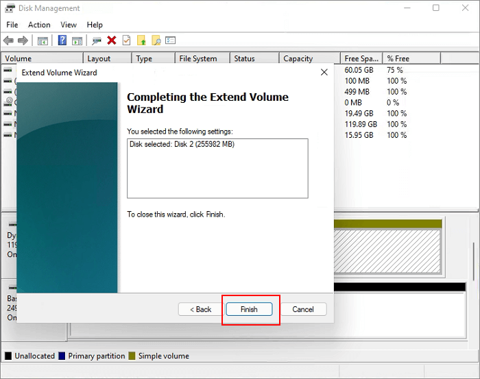 SSD 드라이브를 디스크 관리와 결합 - 8