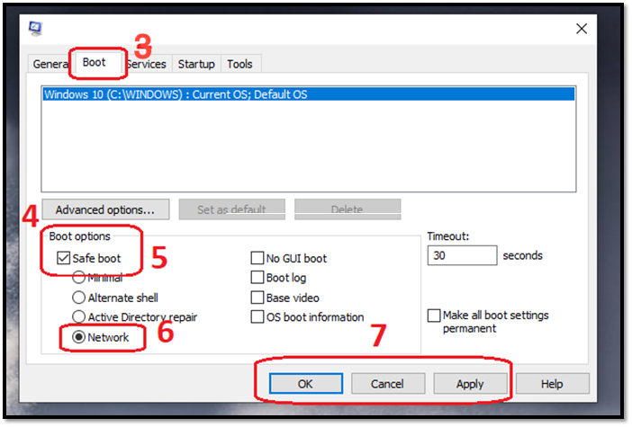 Windows 10 시스템 수정