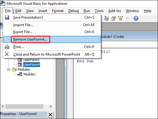 액티브 무비 컨트롤 제거