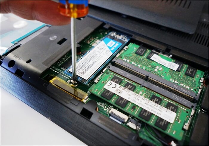 오래된 하드 드라이브 제거