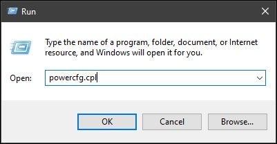 전원 설정 열기