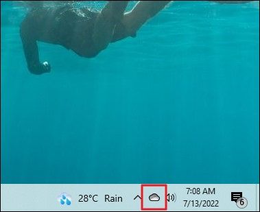 원드라이브 옵션에 액세스