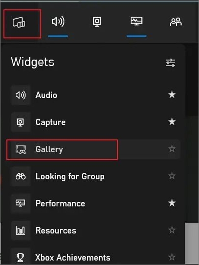비디오 녹화를 찾으려면 갤러리를 열어주세요