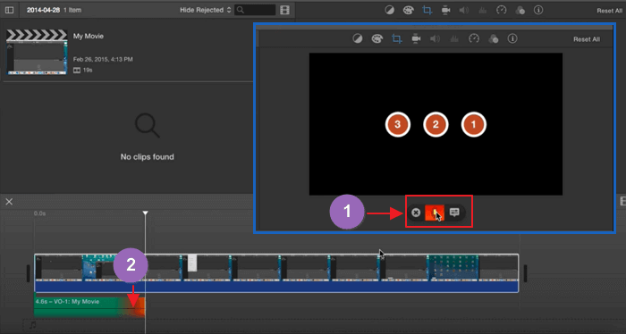 음성 해설 녹음 시작