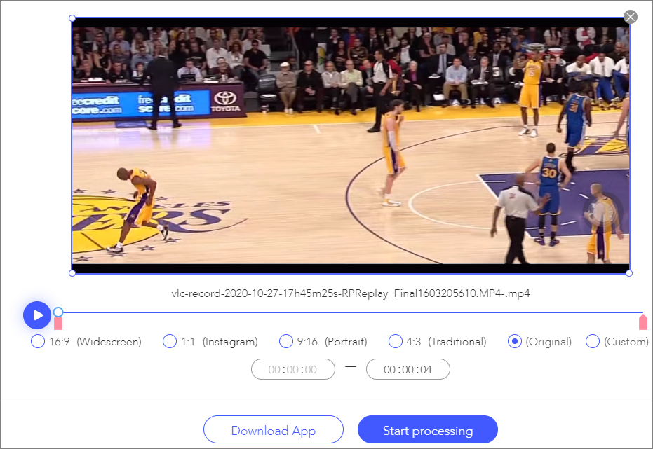 beecut을 사용하여 워터마크 없이 비디오 자르기